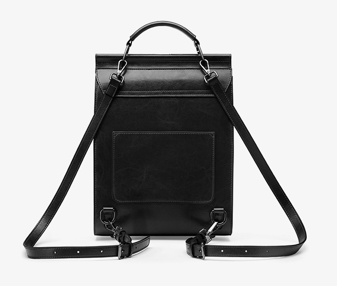 LEATHER BACKPACK, MEDIUM