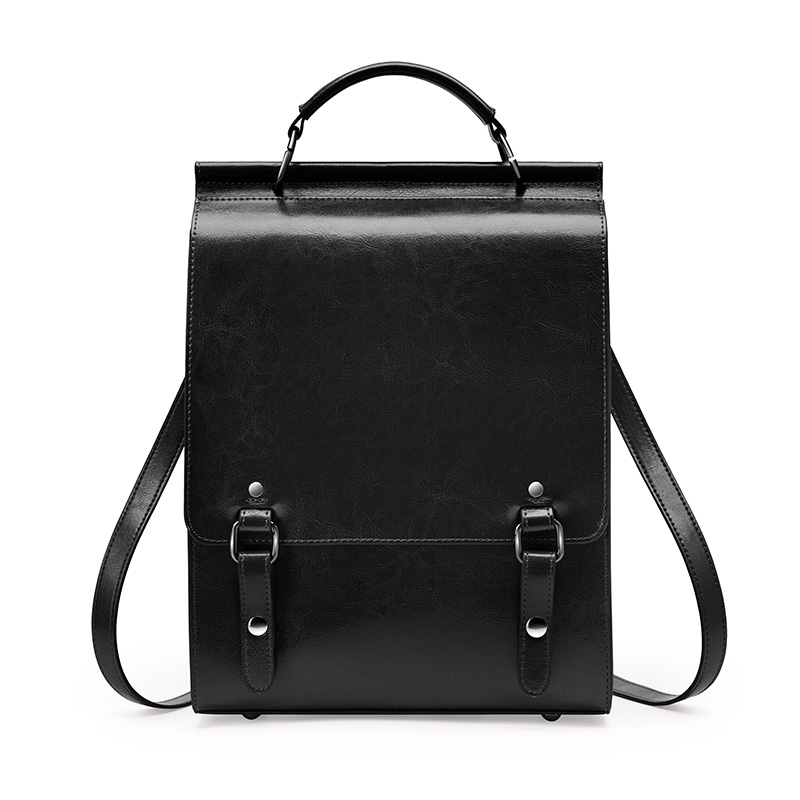 LEATHER BACKPACK, MEDIUM