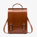 LEATHER BACKPACK, MEDIUM