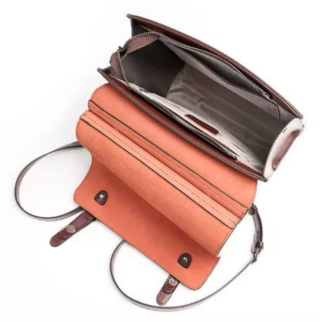 LEATHER BACKPACK, MEDIUM