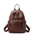 LEATHER MULTI-POCKET BACKPACK, MEDIUM