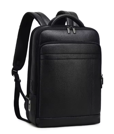 FINGERPRINT LOCK LEATHER BACKPACK (LKBPCK02)