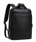 LEATHER FINGERPRINT LOCK LEATHER BACKPACK