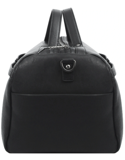 LEATHER FINGERPRINT-LOCK SPORTS / DUFFLE BAG