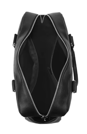 LEATHER FINGERPRINT-LOCK SPORTS / DUFFLE BAG